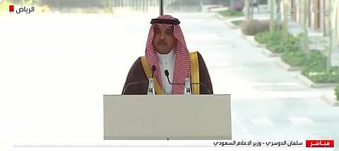 وزير الإعلام: رؤية 2030 تسبق الأرقام والزمن