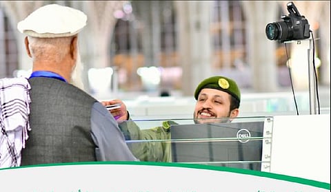  استقبال أولى رحلات ضيوف الرحمن القادمين من أفغانستان لأداء فريضة الحج