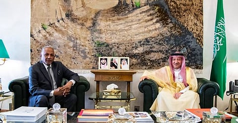 «الخريجي» يناقش آخر مستجدات الأوضاع الراهنة في جمهورية السودان  
