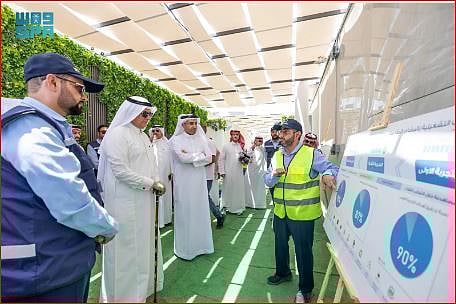 وزير البيئة يؤكد جاهزية المنظومة لخدمة ضيوف الرحمن لضمان حج آمن بيئيًّا ومائيًّا