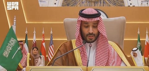 من غزة إلى باكستان والسودان.. ولي العهد يستعرض آخر تطورات القضايا الإقليمية والدولية في القمة «الخليجية _ الأمريكية» (فيديو)