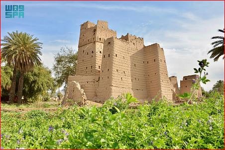 "قرية القابل" بنجران.. موطن أشجار النخيل المعمِّرة والبيوت الطينية العتيقة