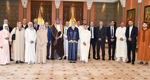 سفير المملكة لدى المغرب يلتقي وفدًا من حجاج برنامج ضيوف خادم الحرمين الشريفين