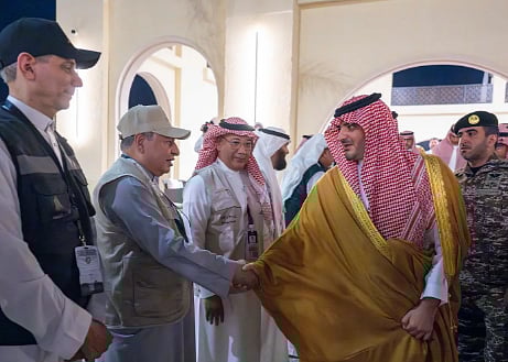 الأمير عبدالعزيز بن سعود يقف على جاهزية الجهات المشاركة لاستقبال حجاج بيت الله الحرام في مشعر عرفات