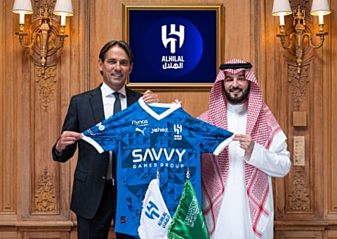 رسميًا.. إنزاغي مدربًا للهلال لمدة عامين