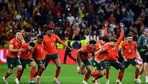 البرتغال تتوّج بدوري الأمم الأوروبية بعد الفوز على إسبانيا بركلات الترجيح
