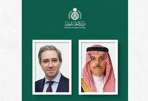 بن فرحان وهاريس