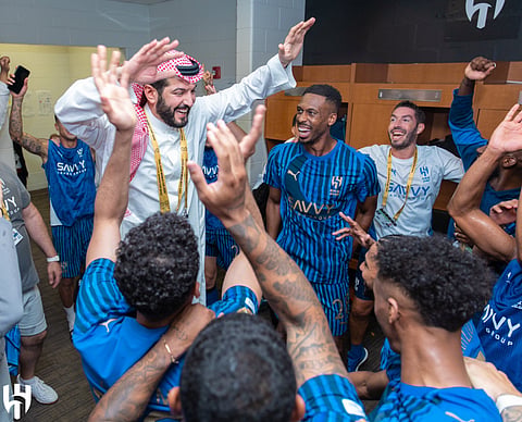 بالفيديو.. فرحة كبيرة لرئيس الهلال بعد التأهل لربع نهائي كأس العالم للأندية