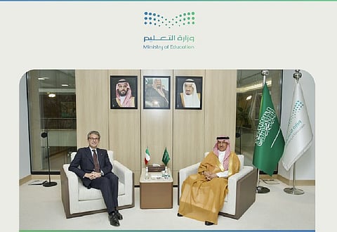 «البنيان» يبحث مع السفير الإيطالي تعزيز التعاون في التعليم العالي والبحث العلمي