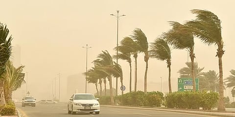  «الأرصاد»: رياح شديدة على منطقة حائل
