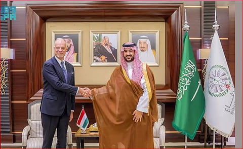 وزير الدفاع يبحث العلاقات الثنائية مع نظيره المجري