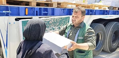 «إغاثي الملك سلمان» يوزّع 10.151 كرتون تمر بمحافظة حلب بسوريا