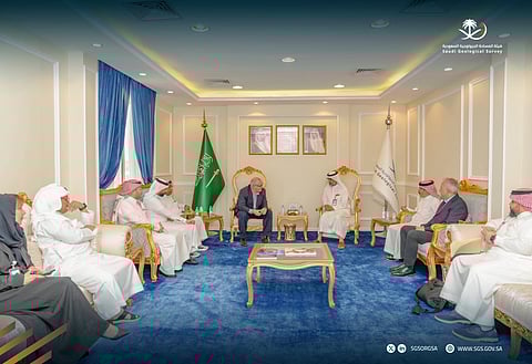 الشمراني يبحث مخرجات مشاريع مبادرة المسح الجيولوجي العام مع نائب رئيس "معادن"