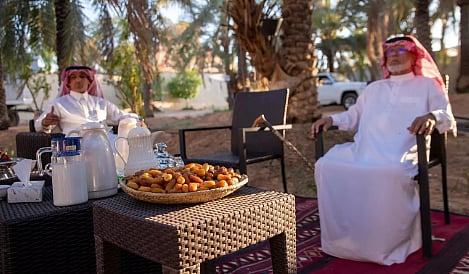 موسم إنتاج التمر بالجوف.. علامة بارزة على موائد الضيافة