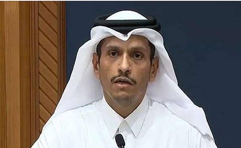 وزير الخارجية القطري يثمن مبادرة ولي العهد وماكرون على تنظيم مؤتمر "حل الدولتين"