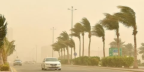 «الأرصاد»: رياح شديدة على منطقة حائل