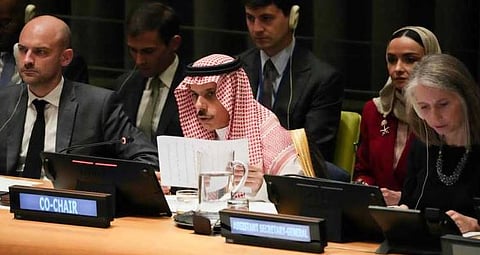 مختص: اعتراف ودعم دولي واسع لمبادرة حل الدولتين بقيادة المملكة وفرنسا