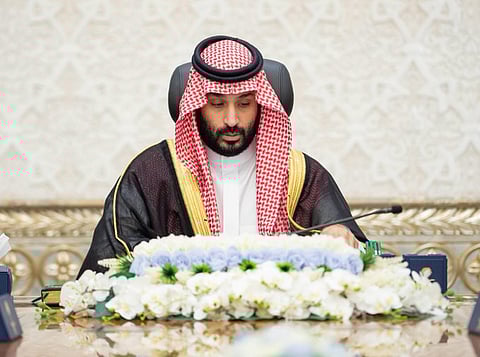 ولي العهد يرأس جلسة مجلس الوزراء في نيوم