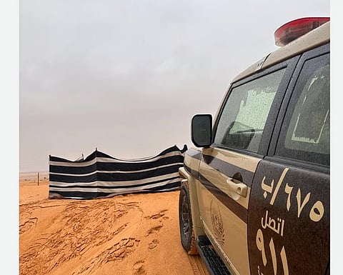 ضبط مخالف لنظام البيئة لارتكابه مخالفة التخييم في محمية الإمام فيصل بن تركي الملكية