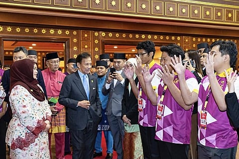 السفير السعودي يشارك في احتفالات اليوم الوطني للشباب في بروناي