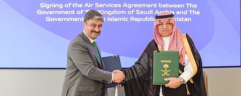  اتفاقية في مجال خدمات النقل الجوي بين المملكة وباكستان