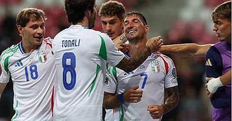 إيطاليا تحافظ على آمالها في التأهل لكأس العالم بعد هزيمة إسرائيل