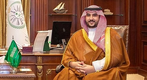 وزير الدفاع لرئيس الوزراء القطري: نؤكد وقوف المملكة التام مع دولة قطر الشقيقة