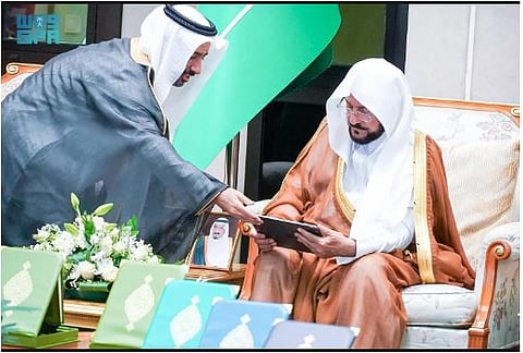 وزير الشؤون الإسلامية يدشّن ست روايات جديدة بمجمع الملك فهد لطباعة المصحف الشريف