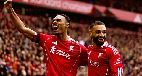 ليفربول يهزم إيفرتون بهدفين في الجولة الخامسة من الدوري الإنجليزي