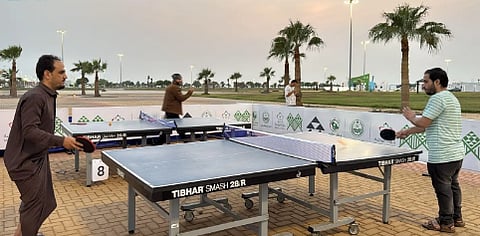 2000 شاب وفتاة يشاركون في "وطن رياضي" بجازان ضمن فعاليات اليوم الوطني الـ95