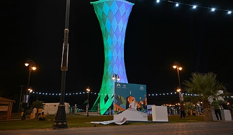  عرعر تحتفي باليوم الوطني الـ95 بفرحة الأطفال وزينة اللون الأخضر