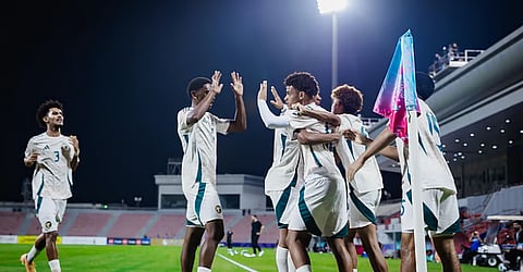 الأخضر تحت 17 عامًا يهزم نظيره الكويتي برباعية نظيفة ويتأهل لنصف نهائي كأس الخليج