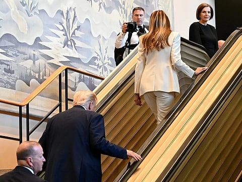 دونالد وميلانيا ترامب 