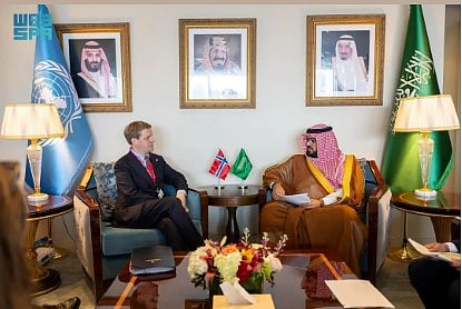 وزير الاقتصاد يبحث مع وزير التنمية الدولية النرويجي سبل تعزيز التعاون بين البلدين