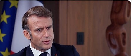 الرئيس الفرنسي: انقسامات بين دول الاتحاد الأوروبي بشأن فرض عقوبات على إسرائيل