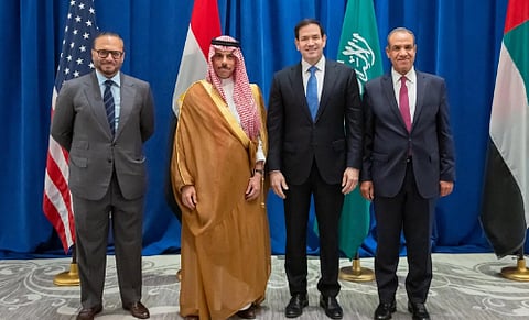 وزير الخارجية يشارك في الاجتماع الرباعي بشأن السودان