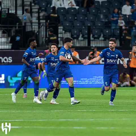 مباراة الهلال والأخدود في دوري روشن