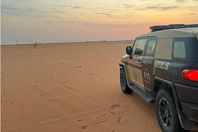 ضبط مواطن لارتكابه مخالفة رعي في محمية الإمام عبدالعزيز بن محمد الملكية