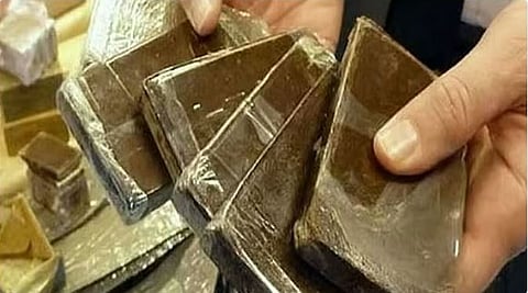 القبض على مواطن بمنطقة تبوك لترويجه مادة الحشيش المخدر