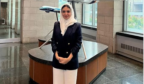 مريم أكرم.. تجربة ملهمة لأول سعودية تعمل في منظمة «الإيكاو»