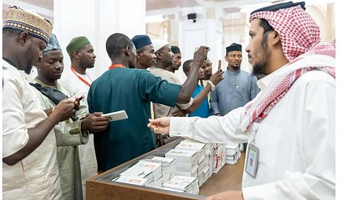 توزيع أكثر من 189 ألف مادة توعوية لضيوف الرحمن بالمدينة المنورة في الربع الأول من 1447هـ