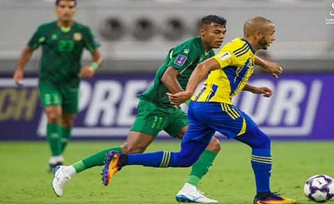 الغرافة القطري يفوز على ضيفه الشرطة العراقي في أبطال آسيا للنخبة