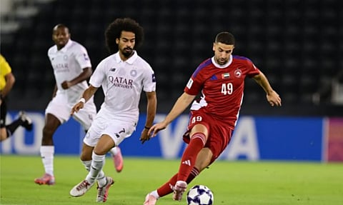 السد القطري يتعادل مع الشارقة الإماراتي بهدف لمثله في دوري أبطال آسيا للنخبة