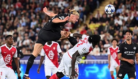 موناكو يتعادل مع مانشستر سيتي بهدفين في دوري أبطال أوروبا