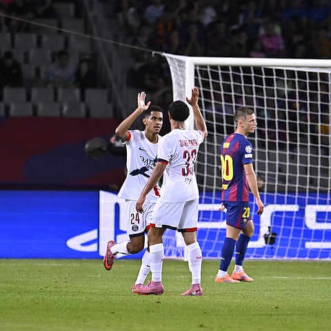 مباراة باريس سان جيرمان وبرشلونة