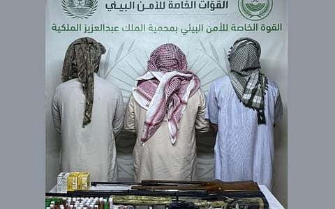القبض على 3 مواطنين لارتكابهم مخالفة الصيد بمحمية الملك عبدالعزيز الملكية