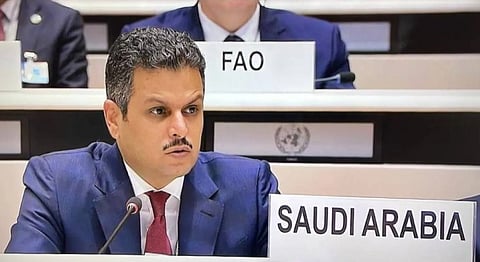 مندوب المملكة بالأمم المتحدة: المملكة قدمت أكثر من 1.2 مليار دولار لدعم المشاريع الإغاثية والإنسانية 