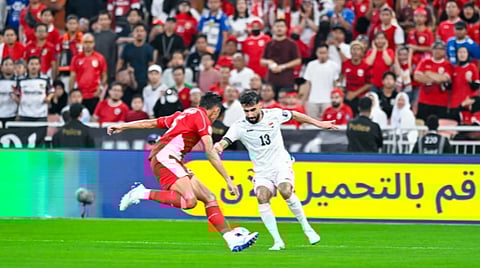  المنتخب العراقي يهزم نظيره الإندونيسي في التصفيات المؤهلة للمونديال