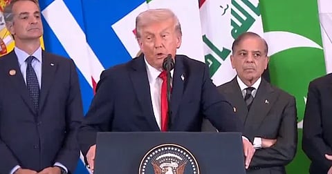 الرئيس الأمريكي: غزة تشهد حياة جديدة سيكون إحلال السلام أساسها