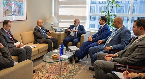 أمين مجلس التعاون يبحث مع مجموعة البنك الدولي مجالات التعاون المشترك وتعزيز الشراكة